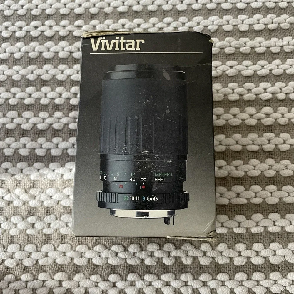 VINTAGE Vivitar 70-210mm‎ f4.5-f5.6 Retro